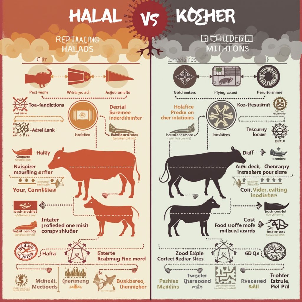 Differences Between Halal and Kosher Meat Comprehensive Comparison