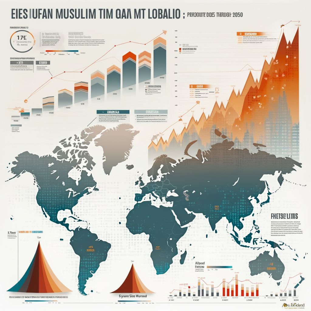 Projections for Future Muslim Population Growth 2025-2050 Analysis