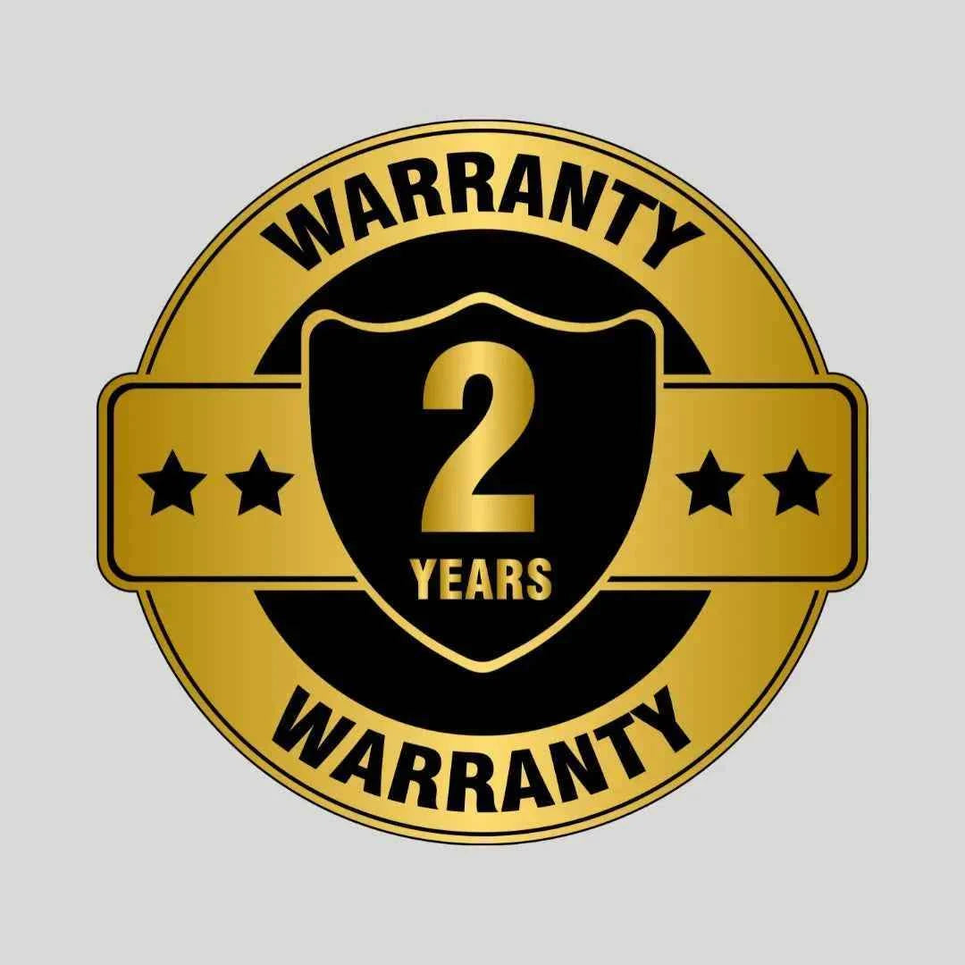 2-Year Warranty