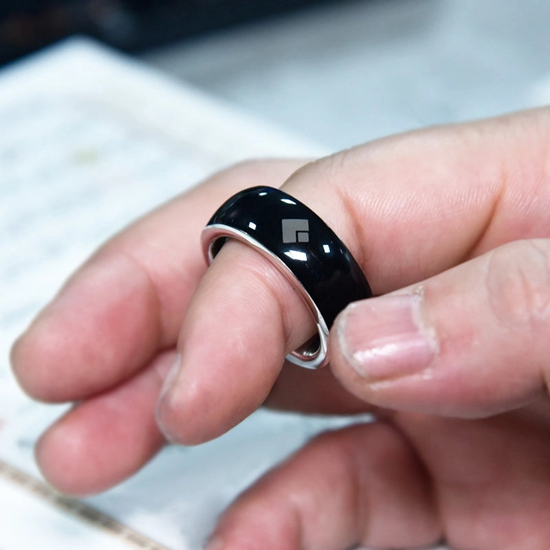 Equantu Zikr Ring Pure (QB708) - Minimalist Smart Prayer Ring