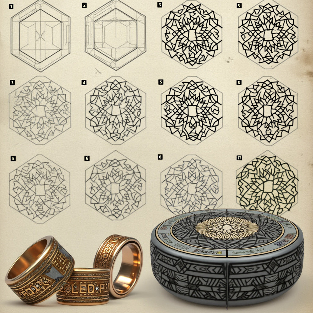 Simple Intricate Pattern Tutorial Creating Complex Patterns - Step-by-Step Guide – equantulife