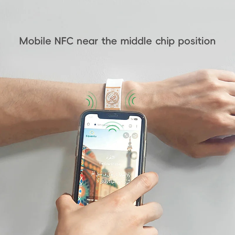 2025 Quran Bracelet - Smart Bracelet to Learn Ayah by Ayah with NFC Function - Quran Bracelet