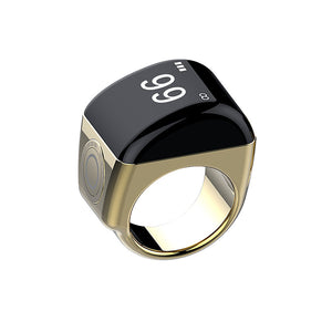 Equantu Plastic Zikr ring Tasbih ring QB702 Lite with App-Control Qibla Counter Prayer Reminder