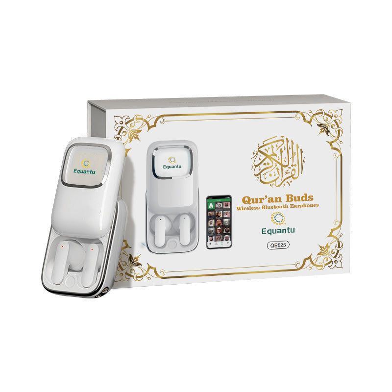 British Muslim Wireless Bluetooth Earphone QB525 with Smart Quran Speaker
