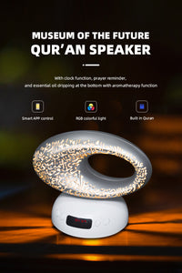 Museum-style Multifunctional Bluetooth Speaker & Quran Lamp QB606