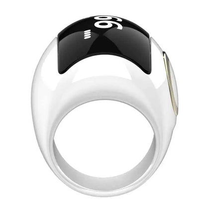 Equantu Zikr Ring Ceramic QB709 - Premium Smart Prayer Ring for Mindfulness - Equantulife