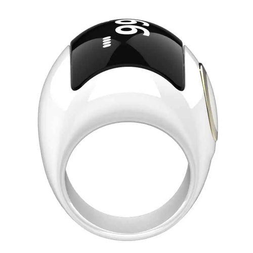 Equantu Zikr Ring Ceramic (QB709) - Premium Smart Prayer Ring - Tasbeeh ring