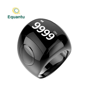Equantu Zikr Ring Ceramic (QB709) - Premium Smart Prayer Ring - Tasbeeh ring