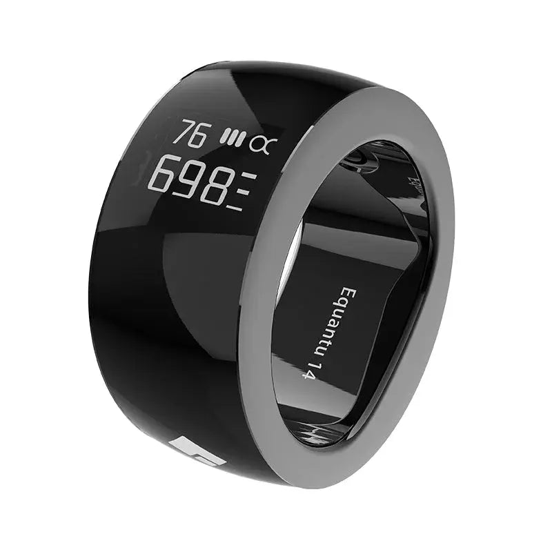 Equantu Zikr Ring Loop (SQ668) - Smart Prayer Counter with Alarm & App Control - Zikr Ring