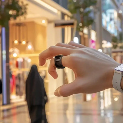 Equantu Zikr Ring Loop (SQ668) - Smart Prayer Counter with Alarm & App Control - Equantulife