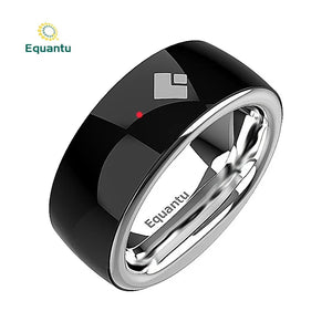 Equantu Zikr Ring Pure (QB708) - Minimalist Smart Prayer Ring - Zikr Ring