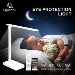 SQ905 Table Lamp Blue Tooth Quran Speaker Eye Protection Wireless Charging Remote Control
