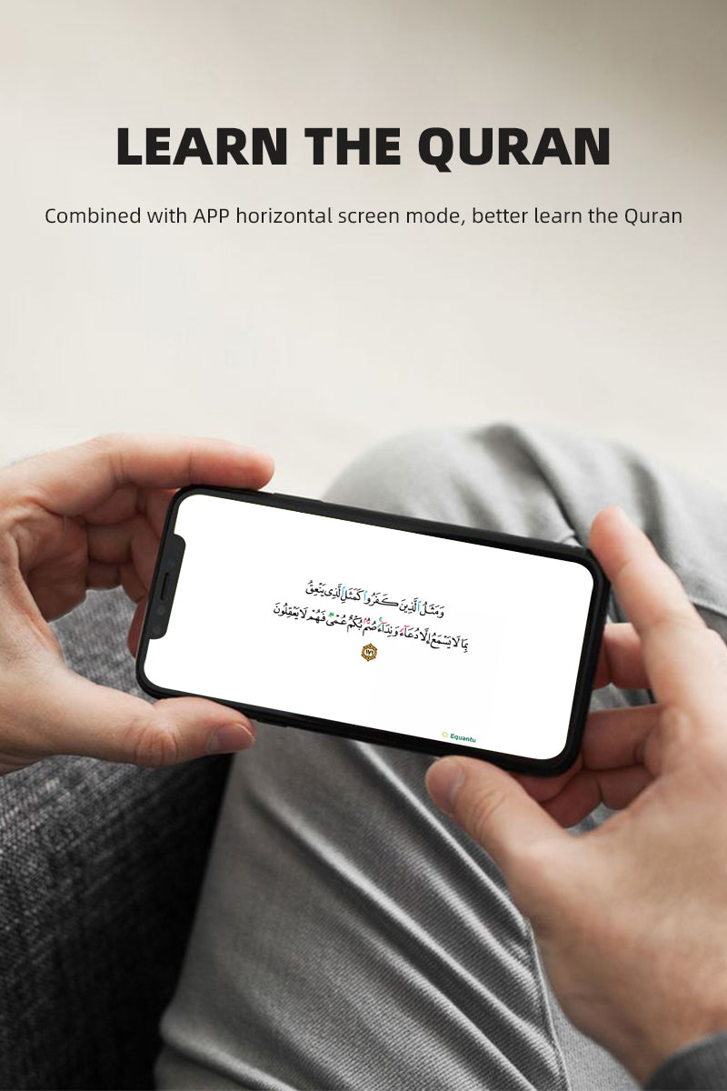 Equantu Quran buds with Bluetooth Touch Control  Quran buddy Quran pods SQ-603