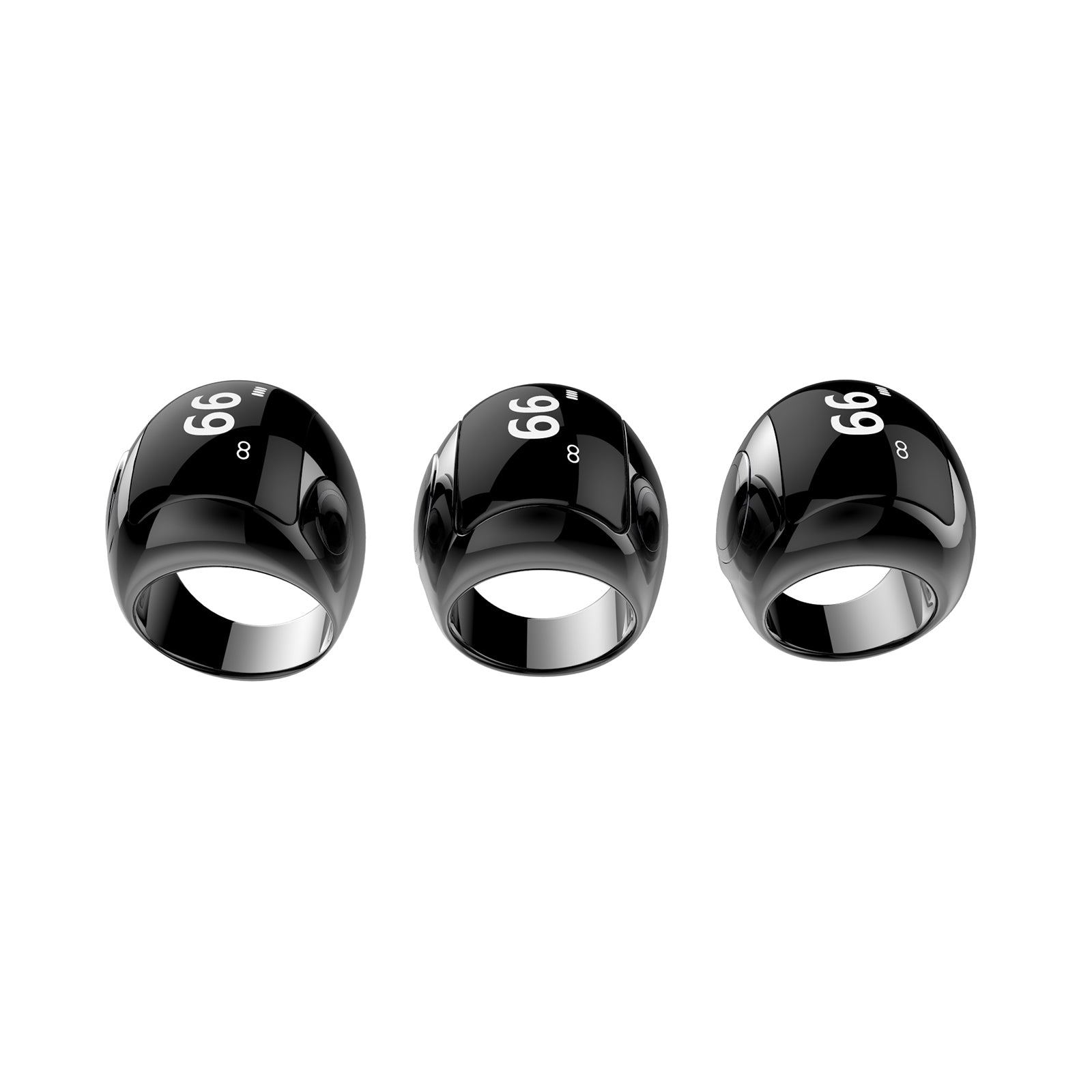 Equantu-World's First Luxury Ceramic Tasbih Smart Ring QB709