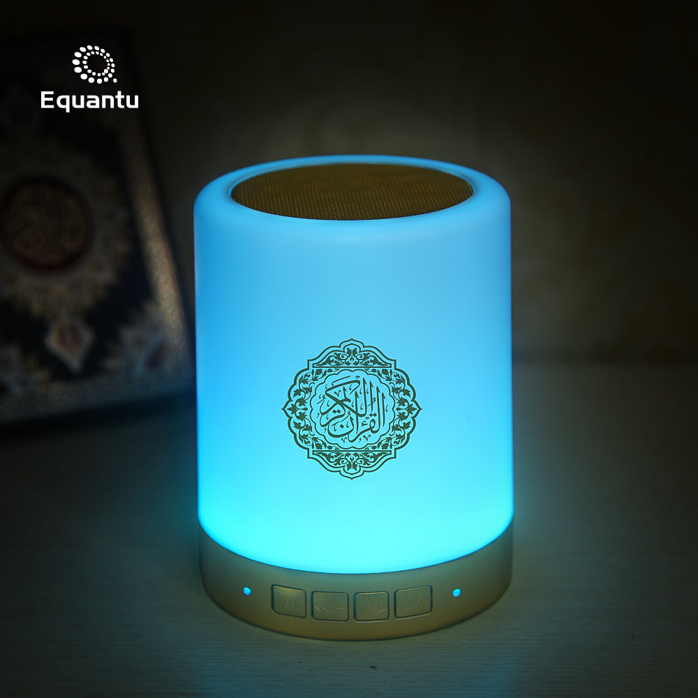 Smart APP control Quran Speaker，MP3 Music Player Night table Light