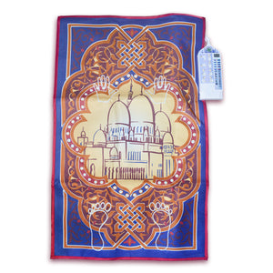 Muslim prayer mat non slip and skin friendly portable prayer rug
