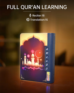 Equantu Quran Speaker Bluetooth Book Lamp 7 Colours Creative Decorative Lamp